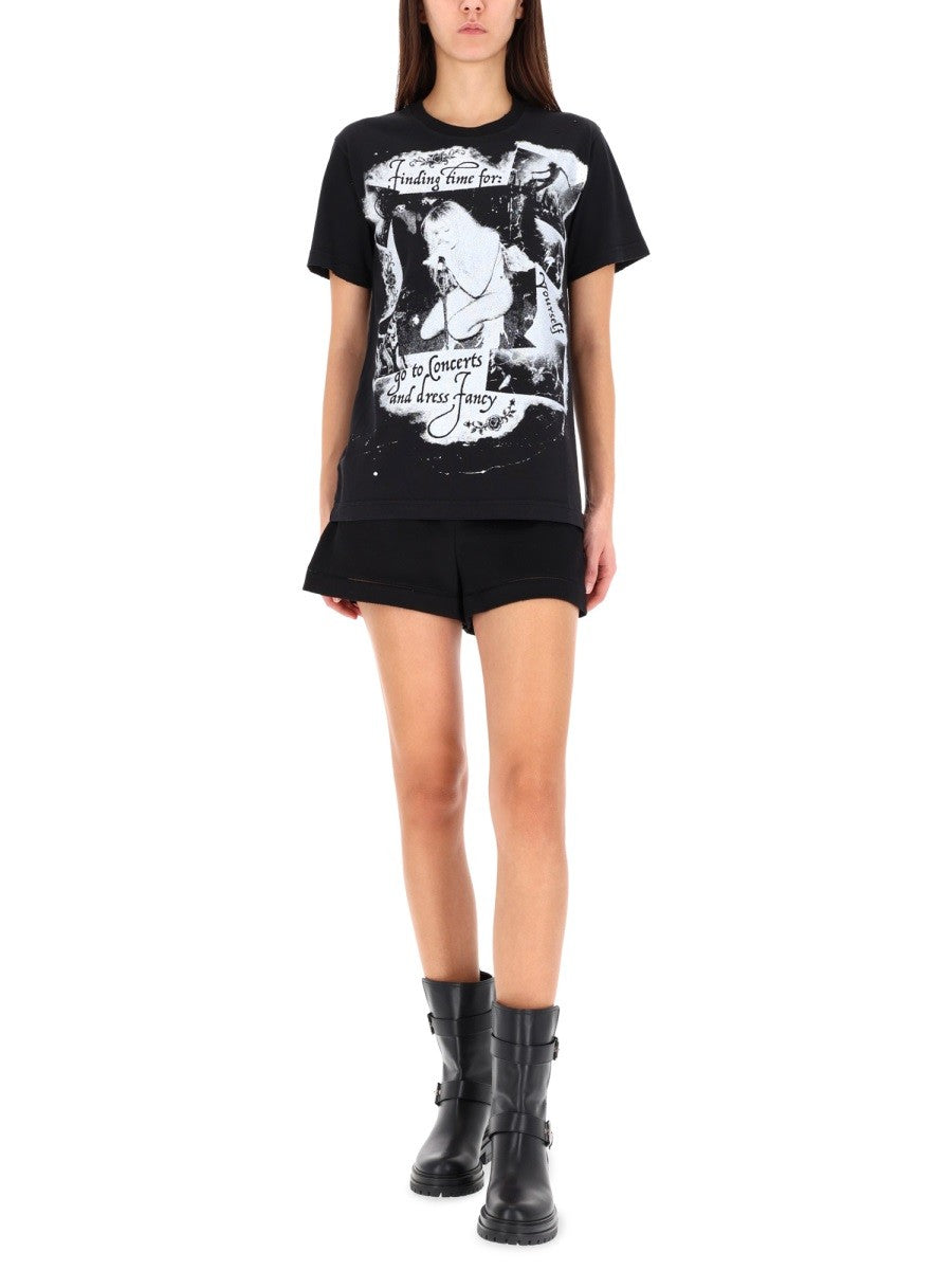 T-SHIRT WITH PRINT