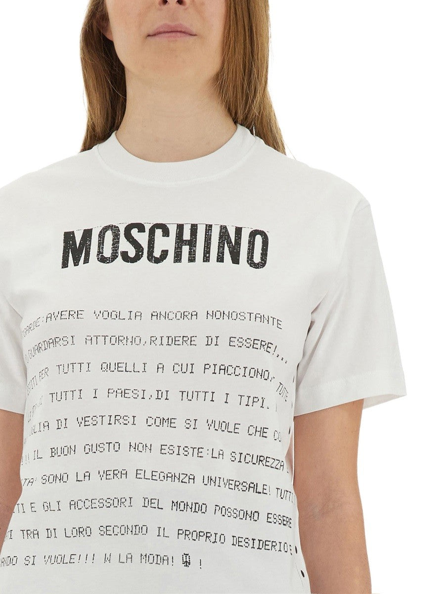 T-SHIRT WITH PRINT