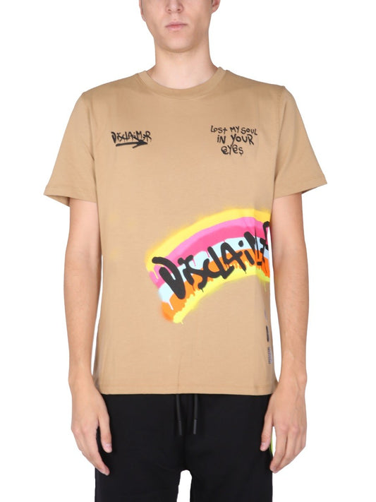 T-SHIRT WITH SCREEN PRINT