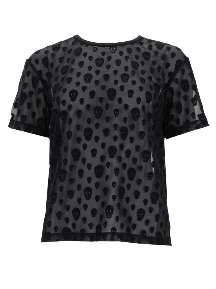 T-SHIRT WITH "SKULL" PATTERN