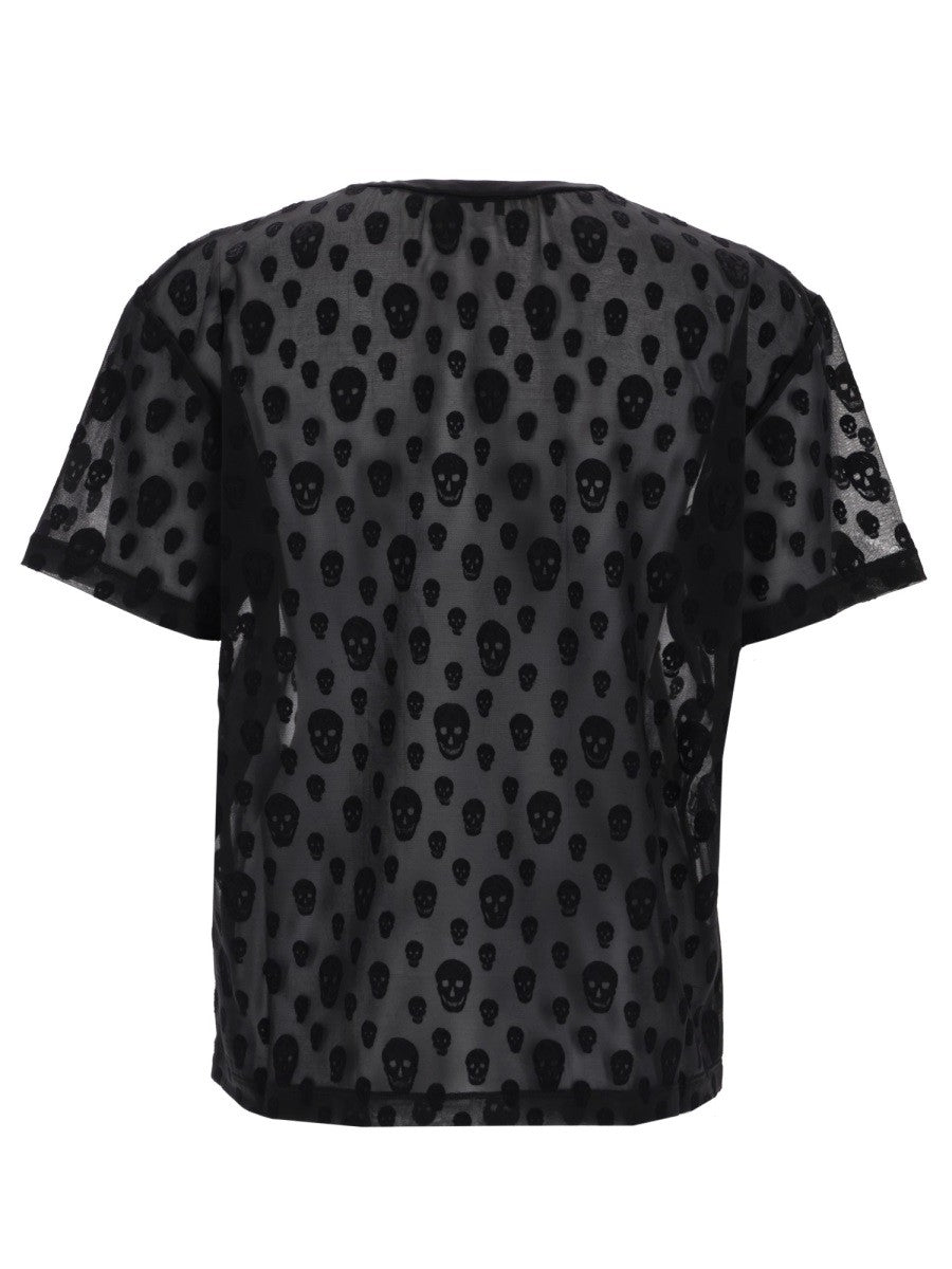 T-SHIRT WITH "SKULL" PATTERN