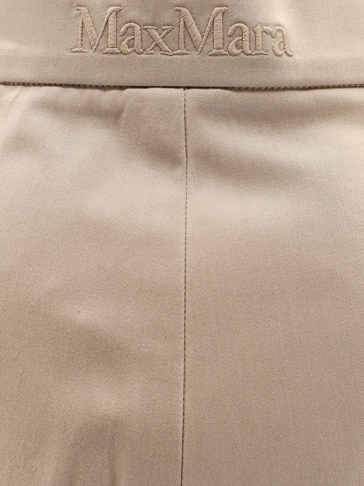 Tabacco stretch cotton shorts