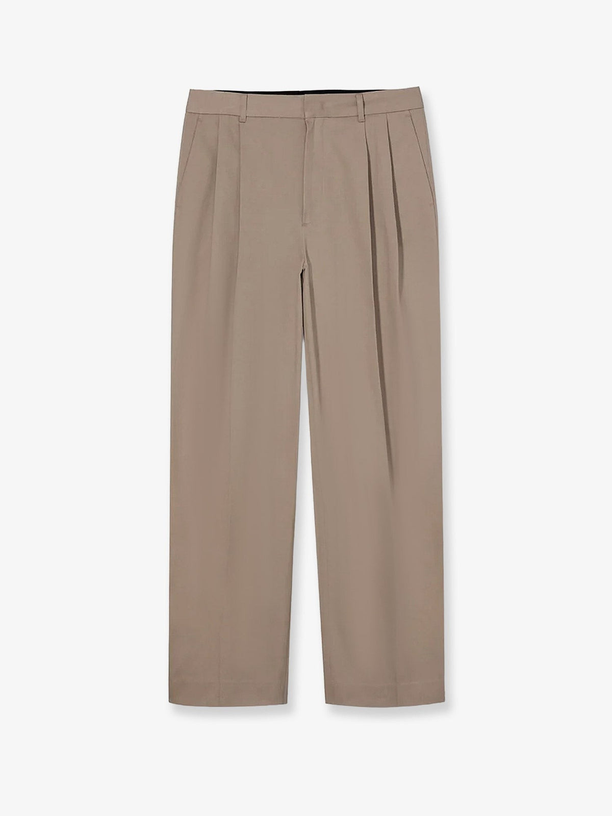 Tailored trousers with pleats