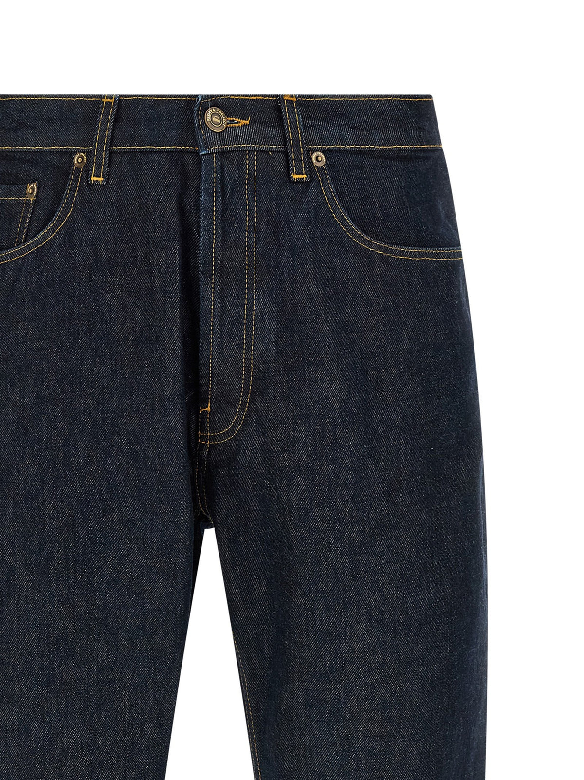 Tapered leg jeans