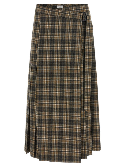 Tartan skirt