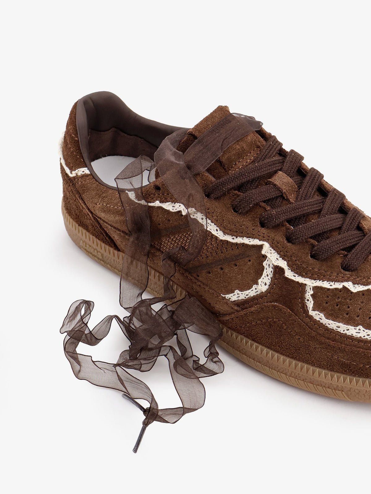 Tb.490 Crochet suede sneakers