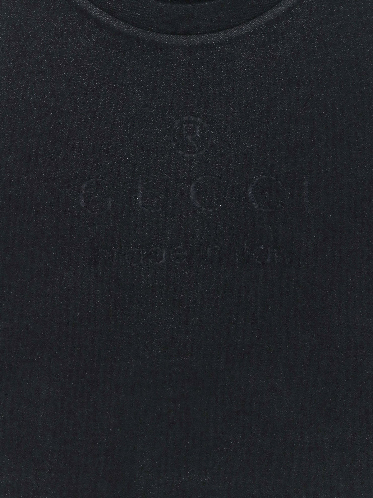 Technical cotton jersey t-shirt