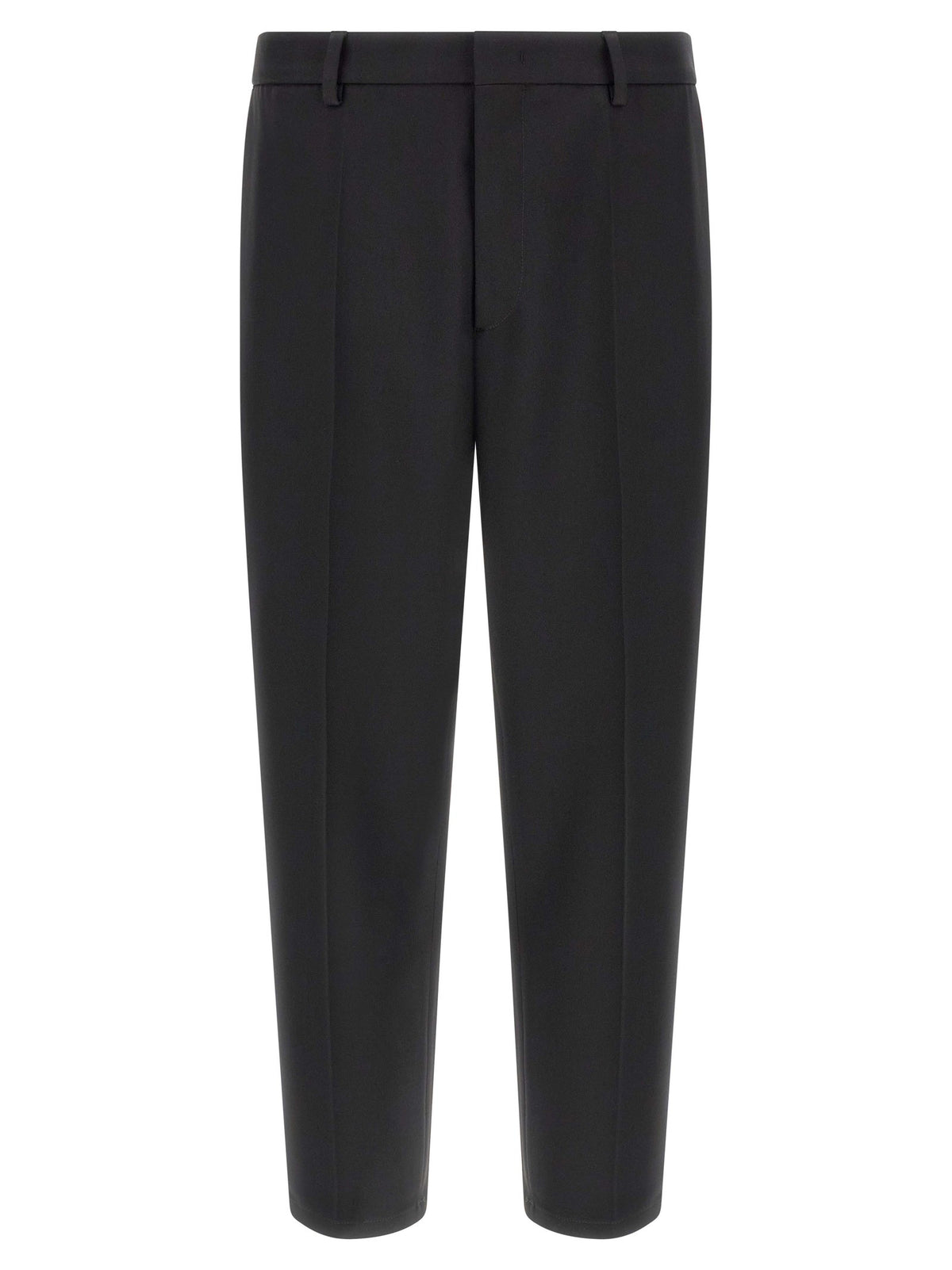 Technical gabardine trousers