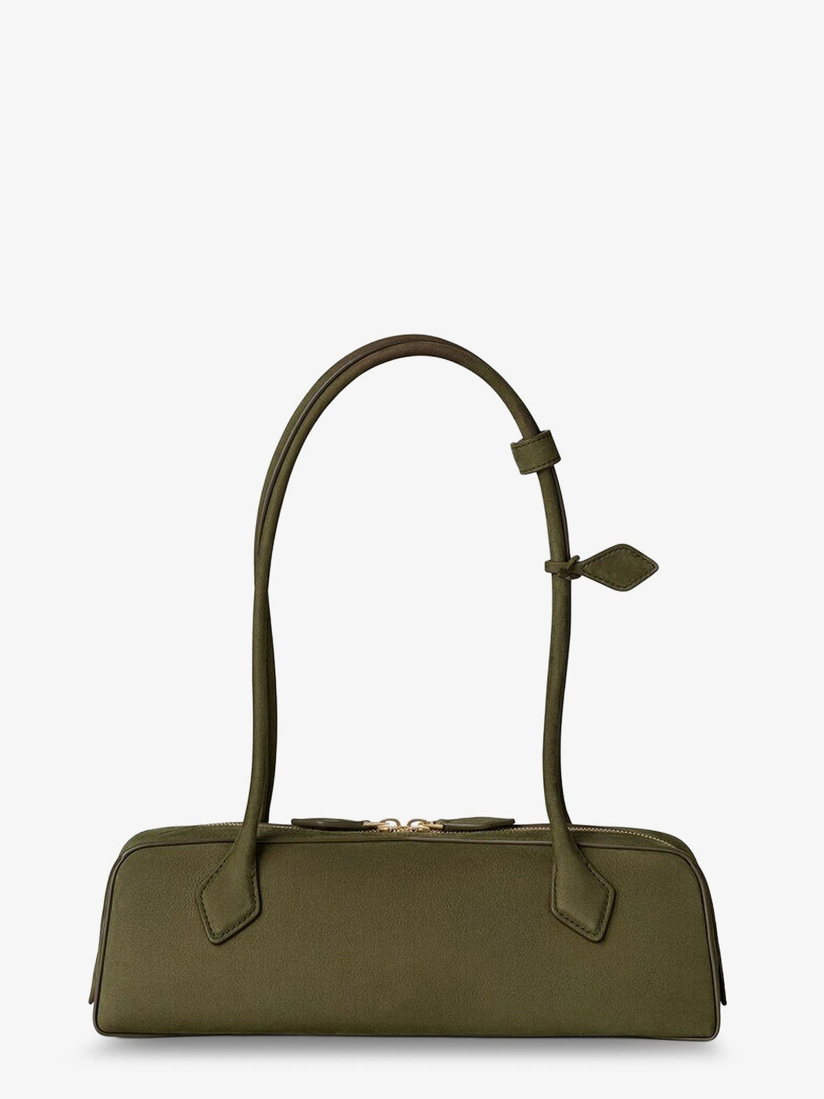 Teckel Medium Suede shoulder bag