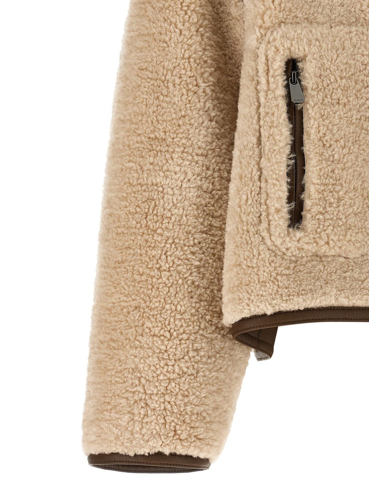 Teddy cropped jacket