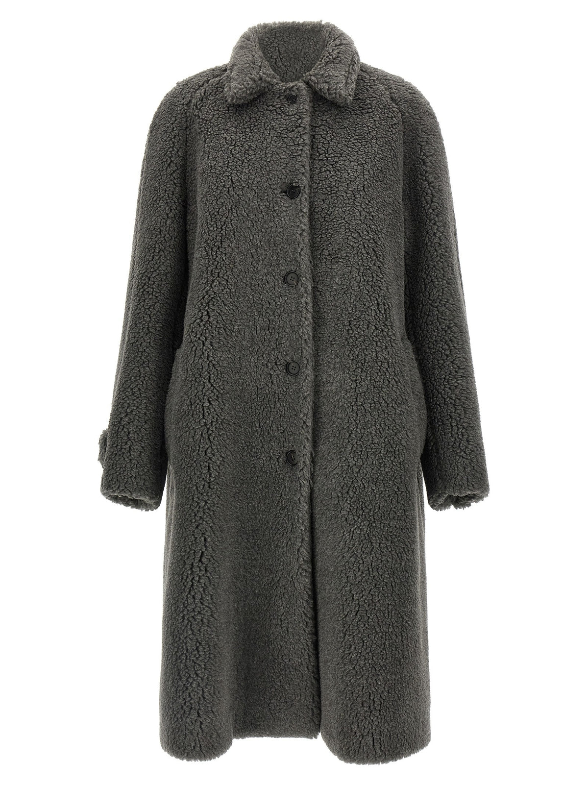 Teddy Nylon Hooded Coat