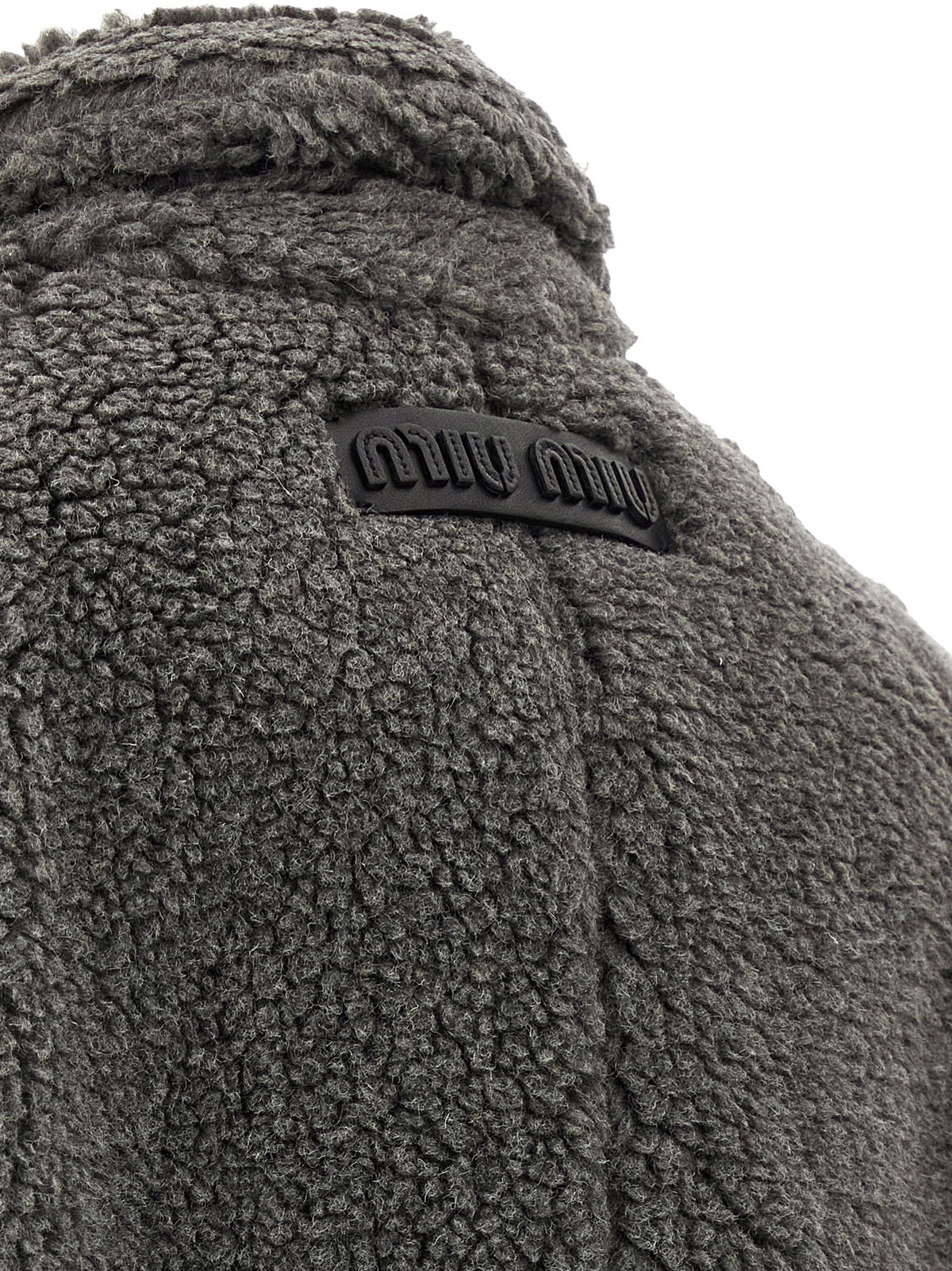 Teddy Nylon Hooded Coat
