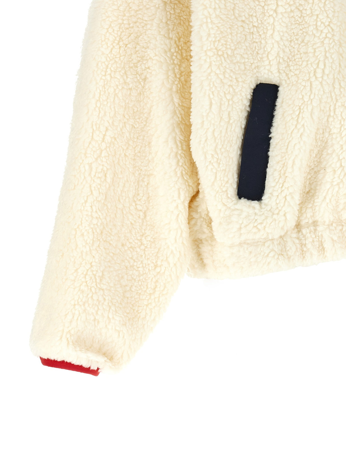 Teddy sweatshirt with embroidery