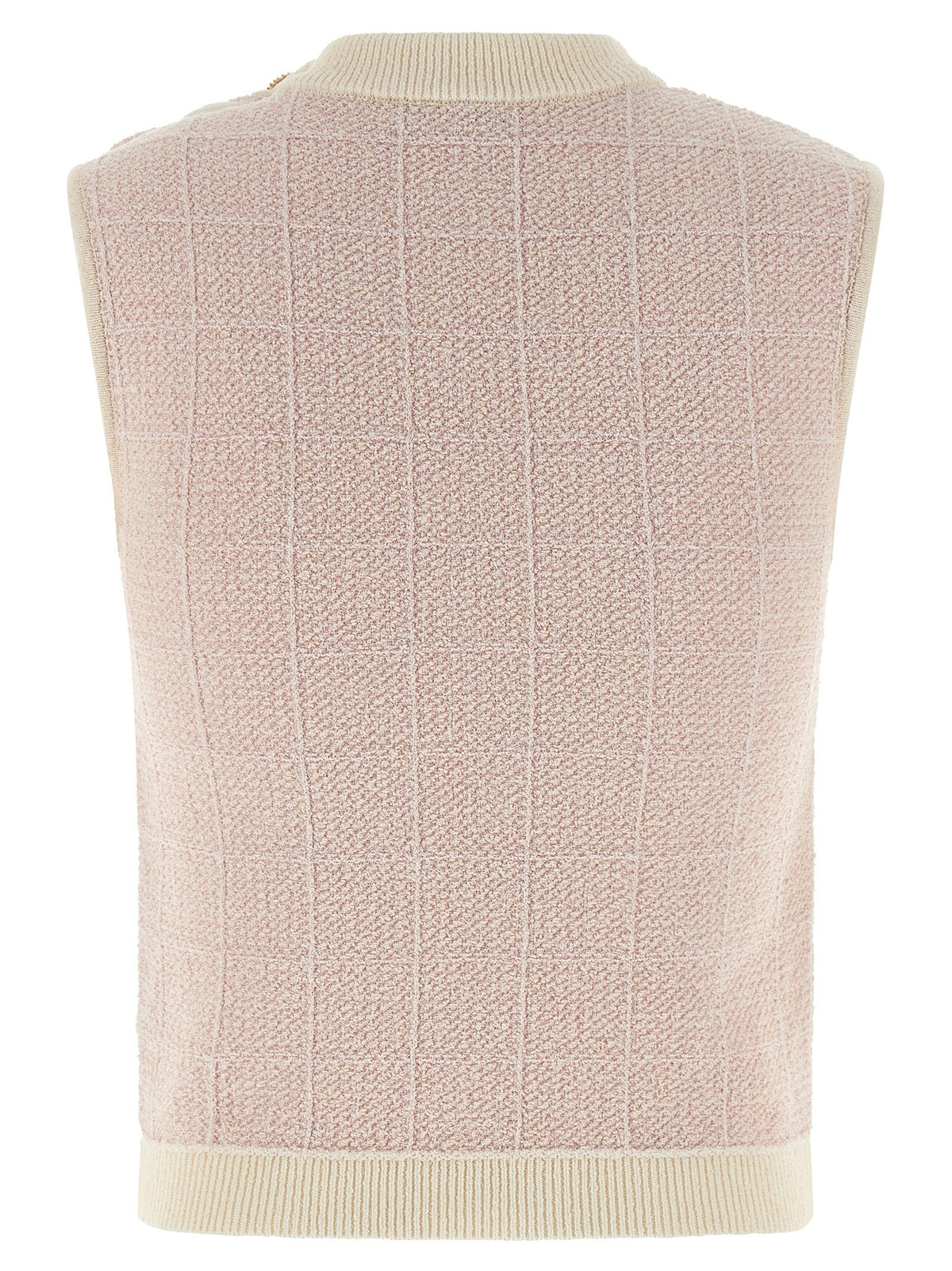 'Testa di leone' tweed vest