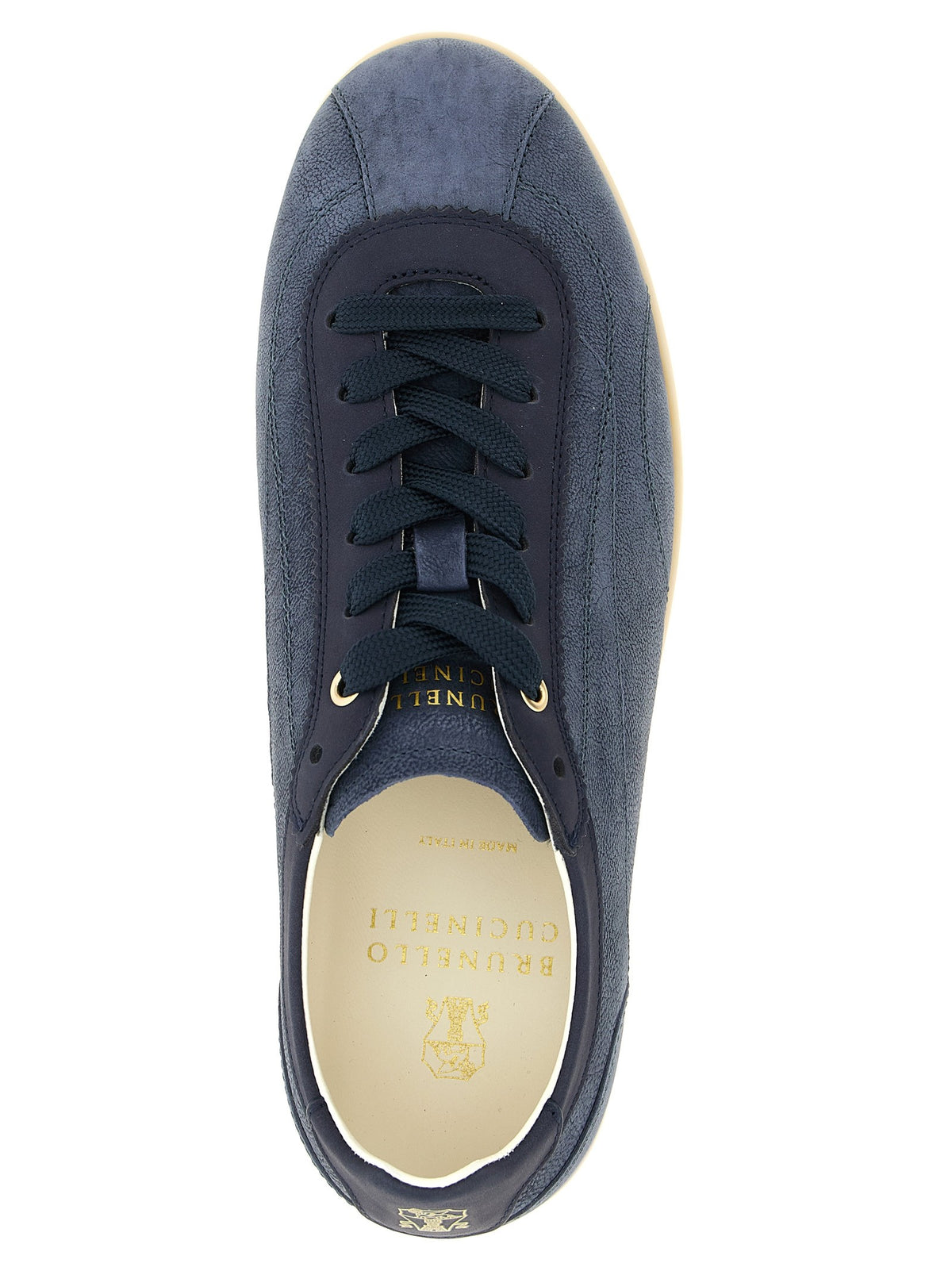 Texture nubuck sneakers