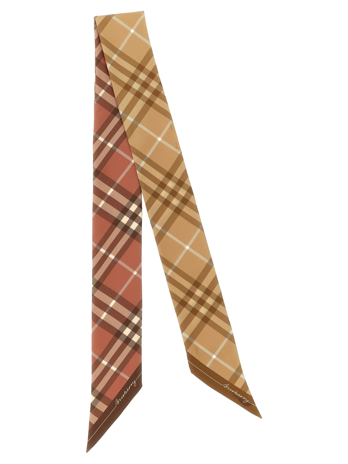 Thin double-sided scarf