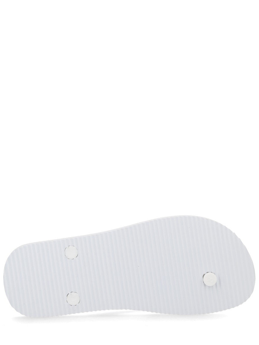 THONG SANDAL WITH LOGO