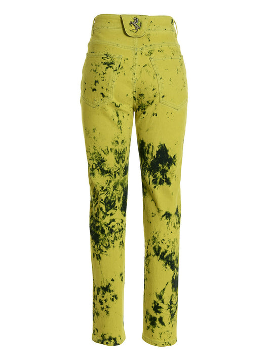 Tie-dye jeans