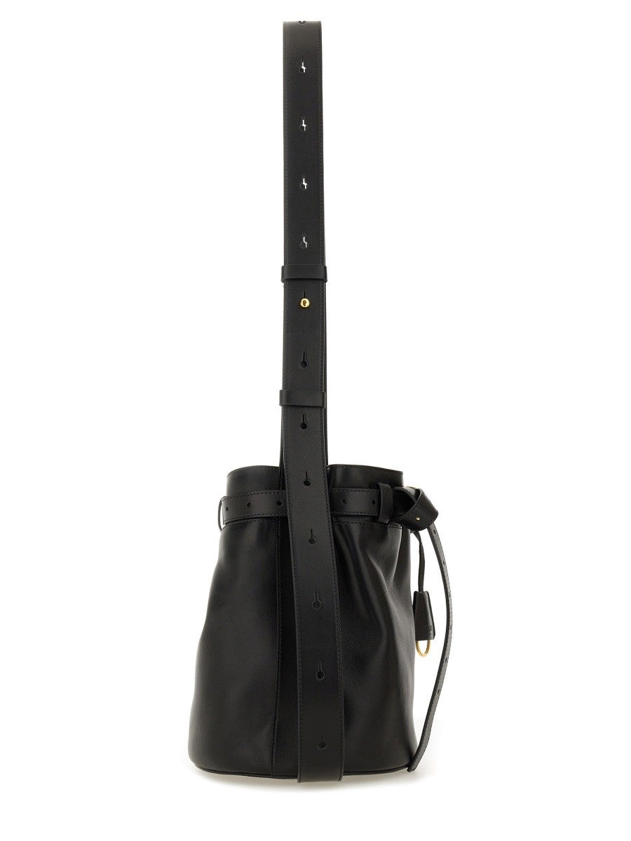 "TIE ME" BUCKET BAG