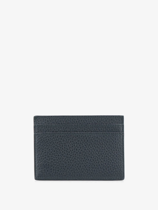Tiny Cassandre textured leather card holder