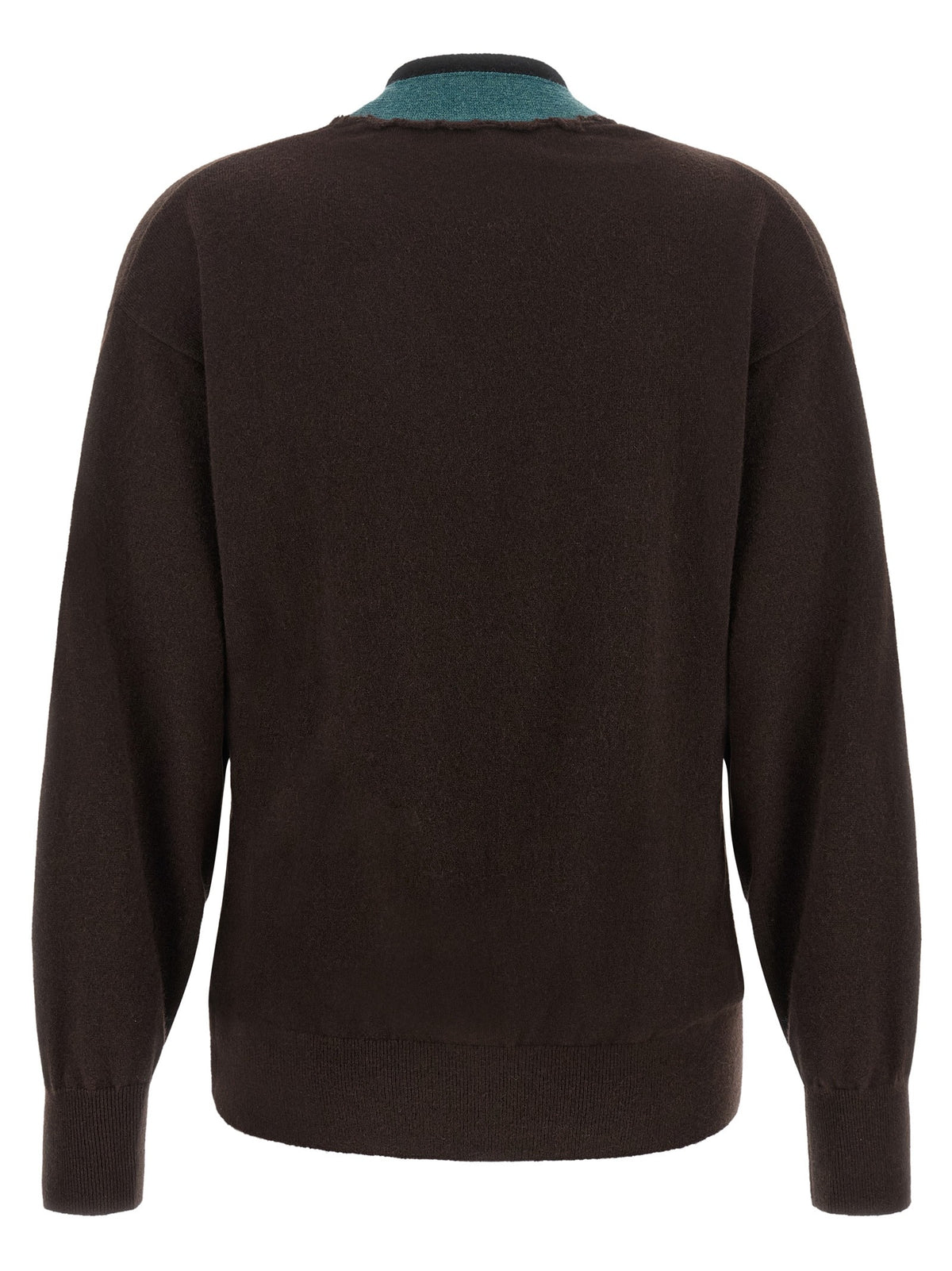 'Toma' sweater with crossed closure