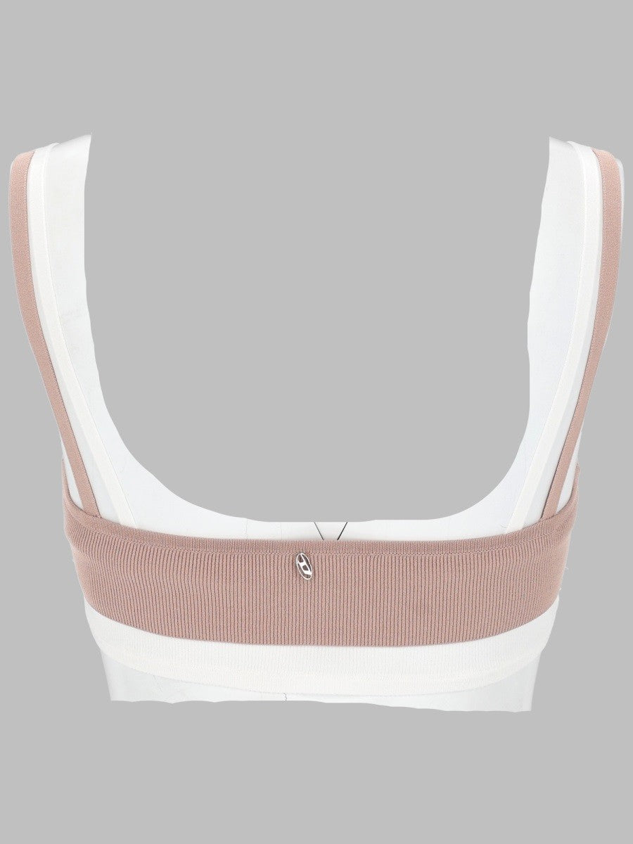 TOP BRA CON EFFETTO SOVRAPPOSTO