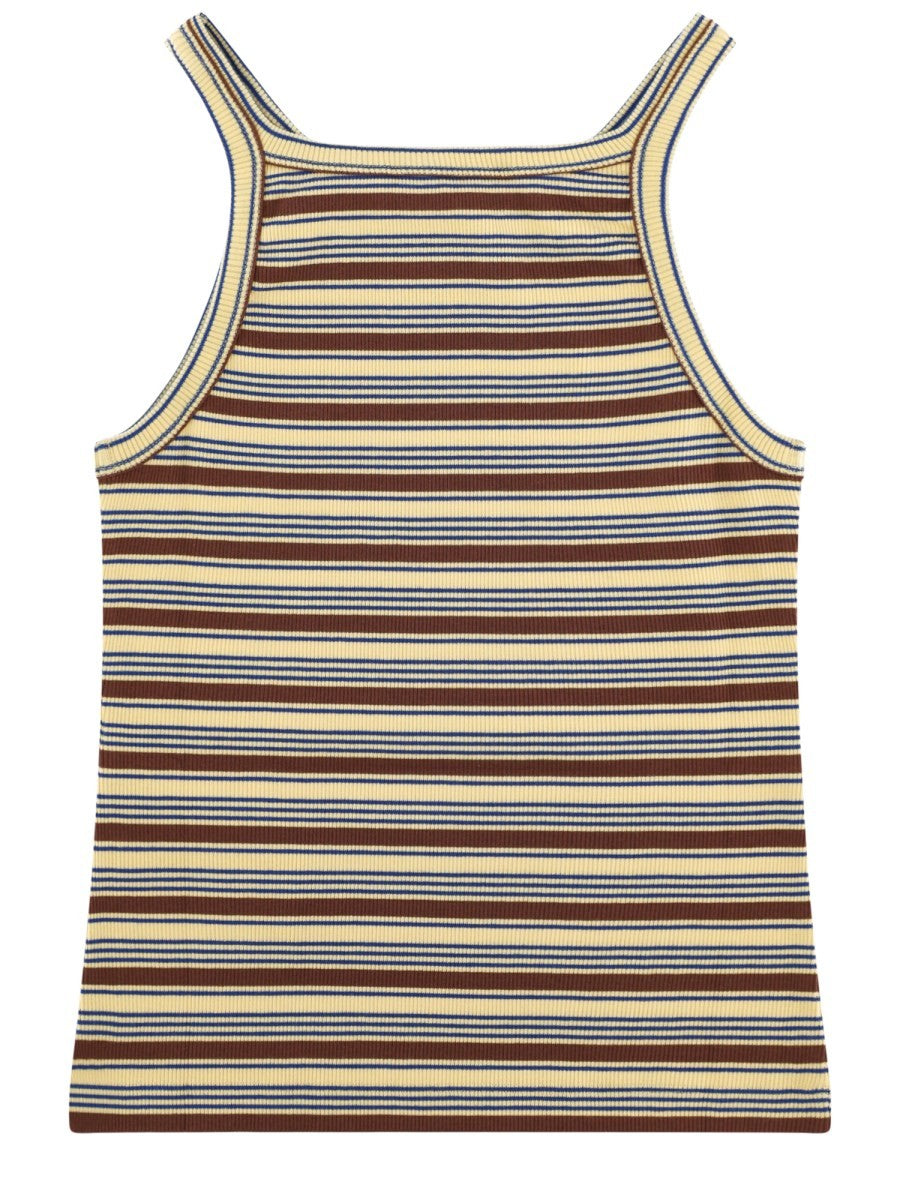 Top in Cotone a Righe