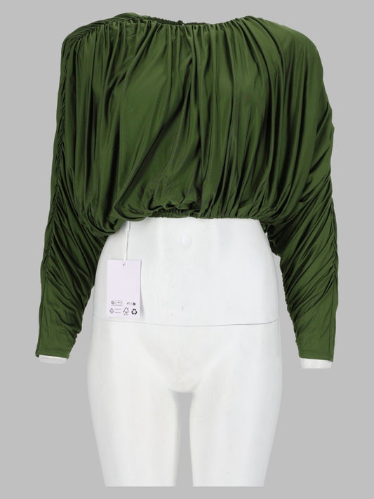 Top in Jersey Drappeggiato