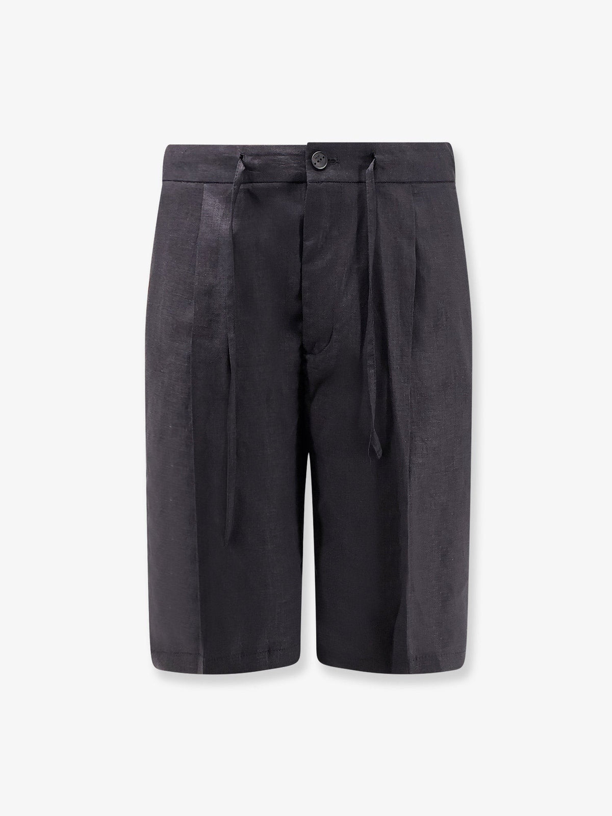 Torre Lapillo linen and viscose shorts
