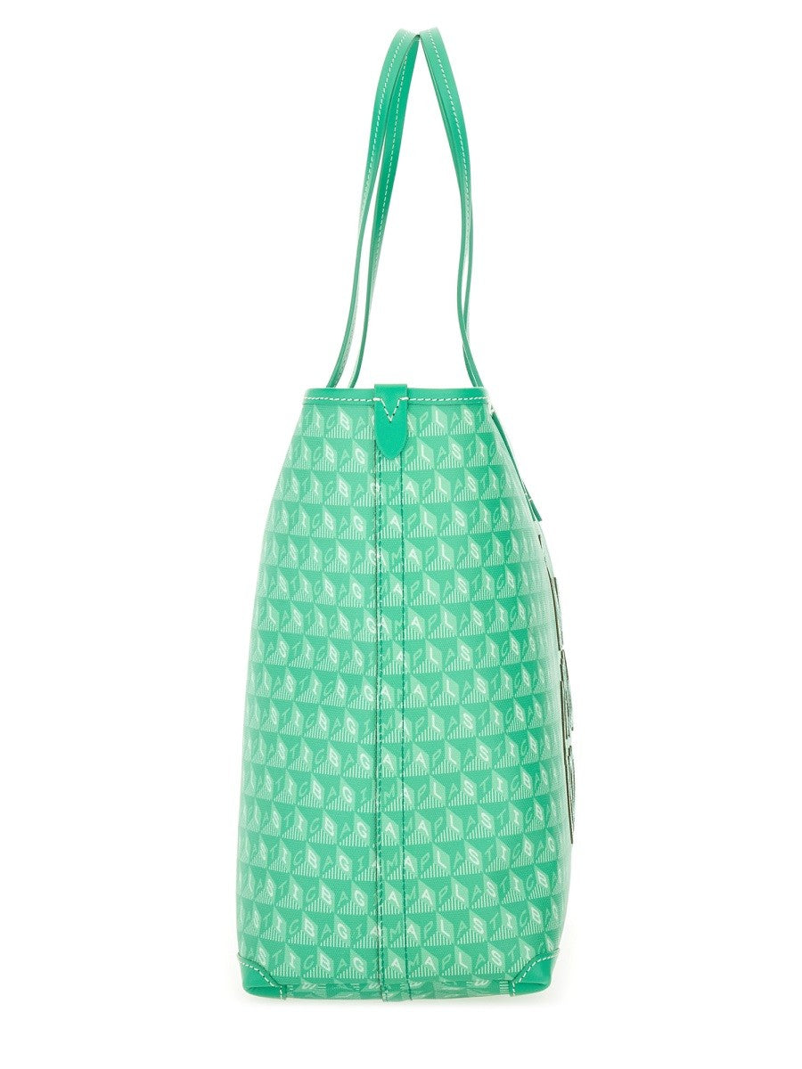 TOTE BAG WITH "I AM A PLASTIC BAG" PATTERN