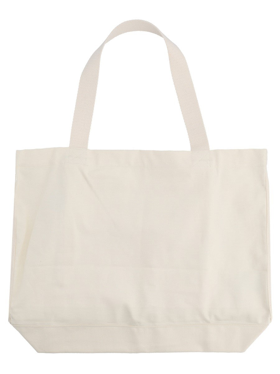 BORSA TOTE CON SCRITTA