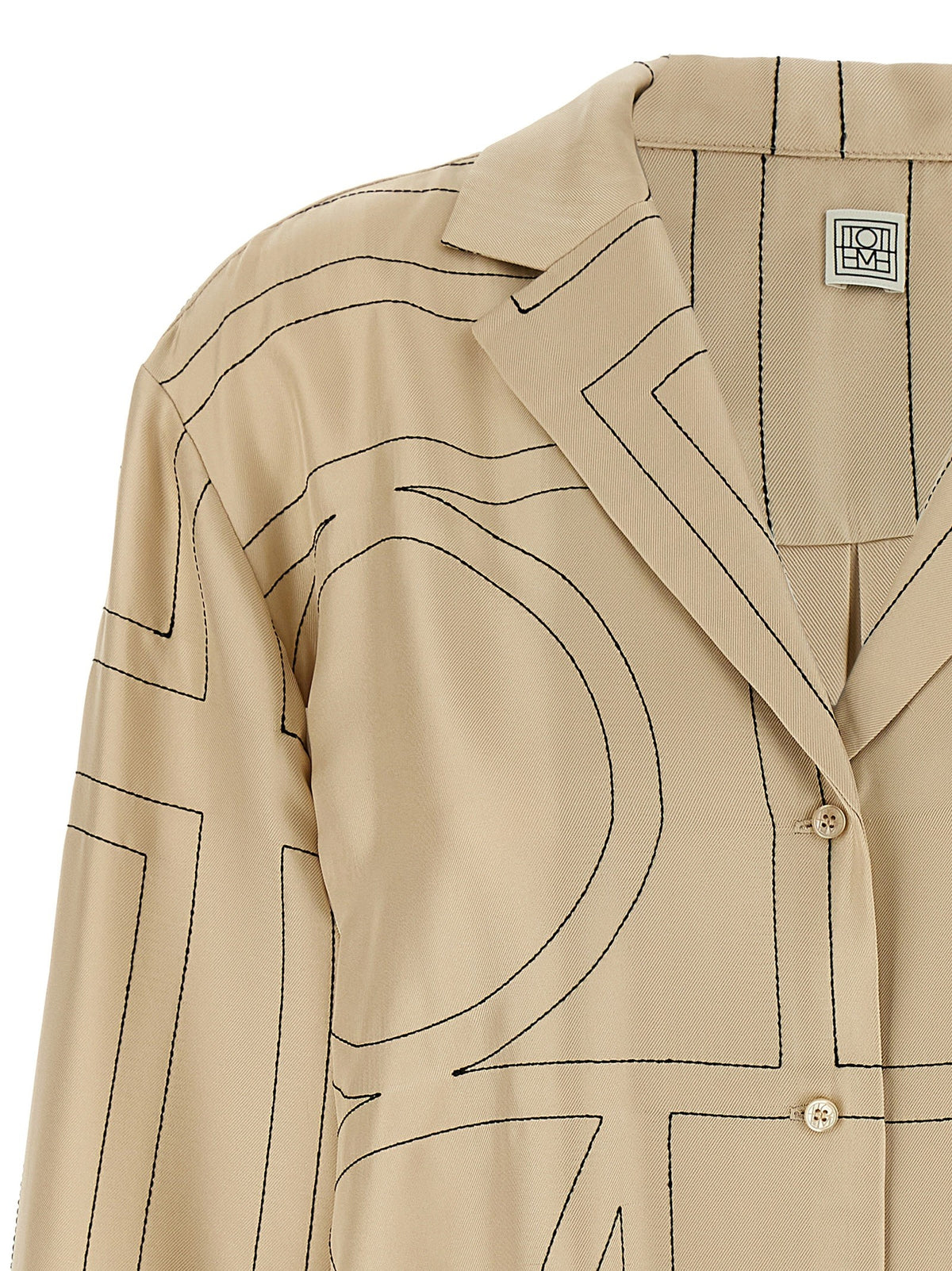 Pajamas organic silk shirt