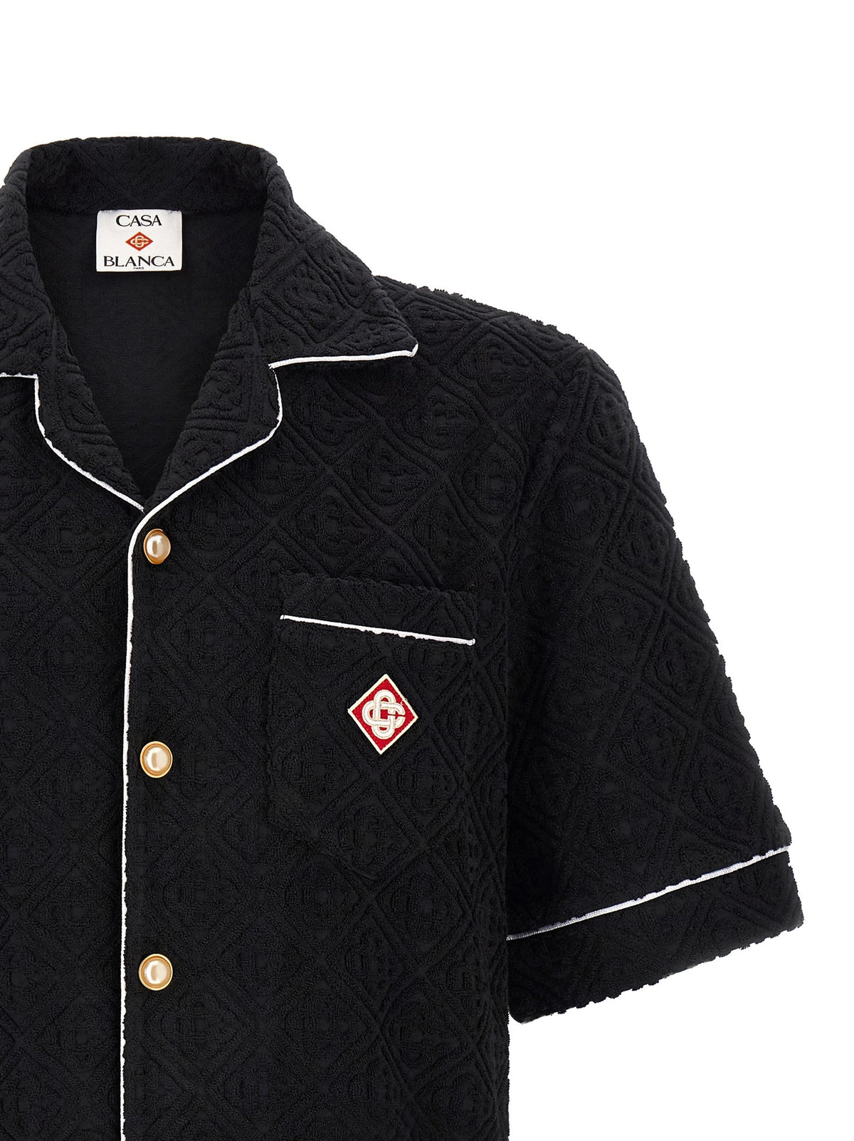 'Toweling Monogram' shirt