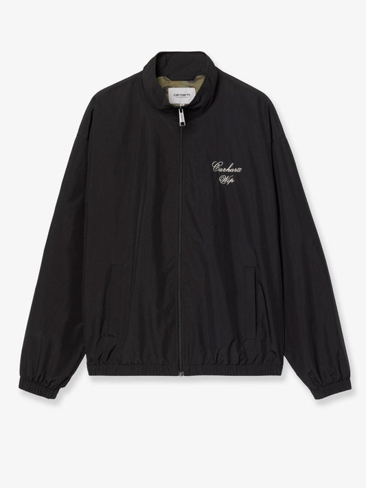 Travon water-repellent nylon  jacket with embroidered logo on the front