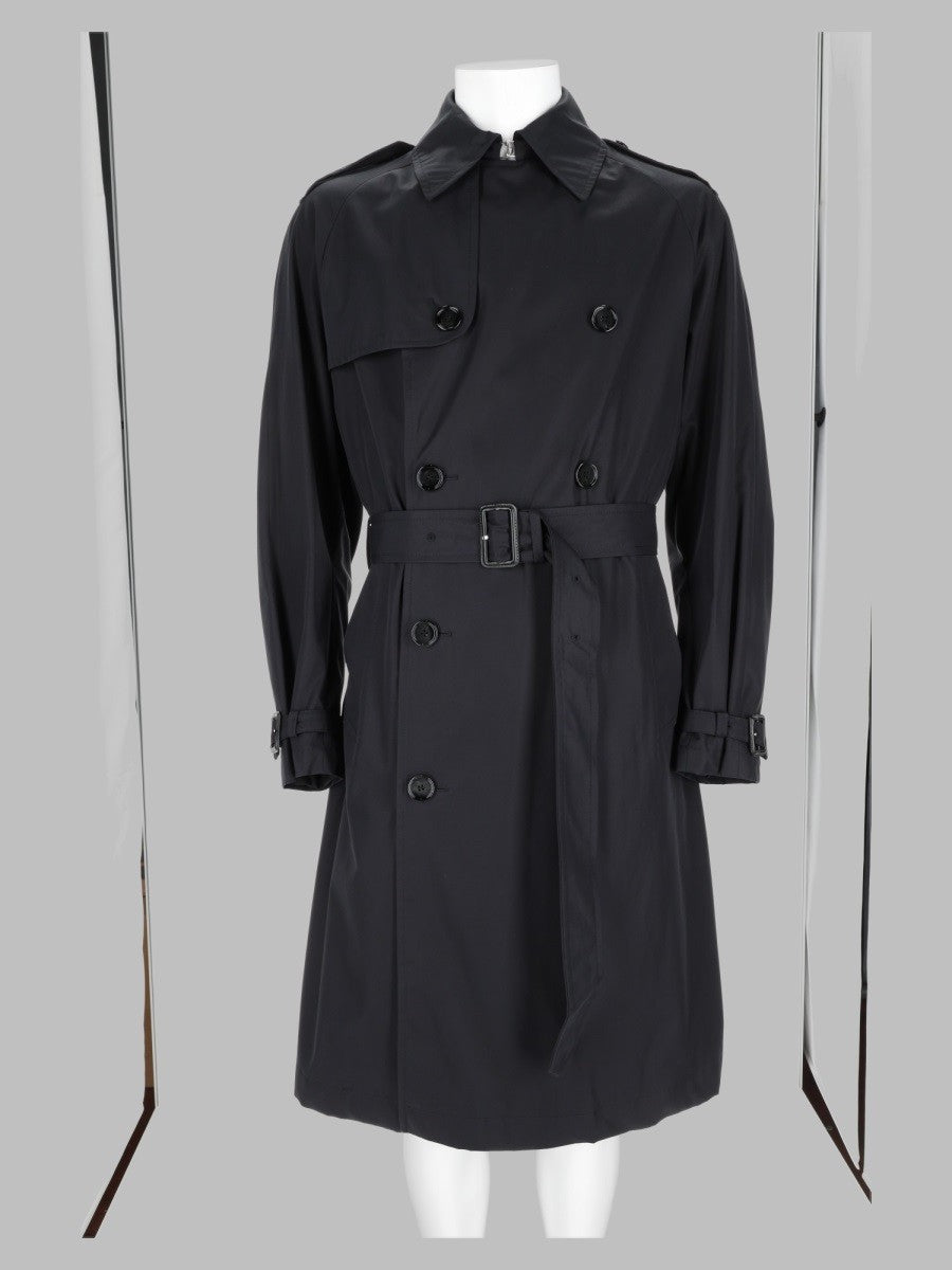 Trench Idrorepellente In Twill Di Cotone