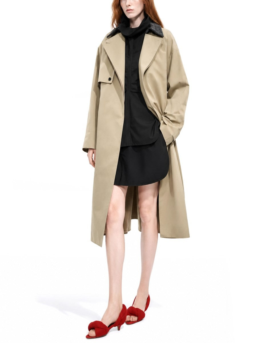 TRENCH IN COTONE