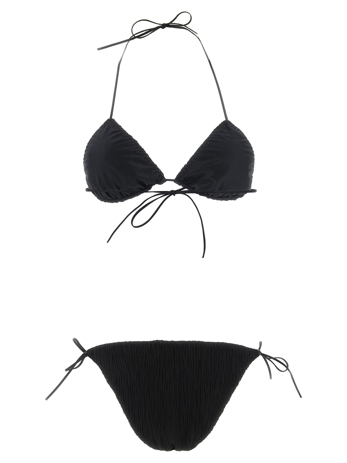 'Triangle Plisse' bikini