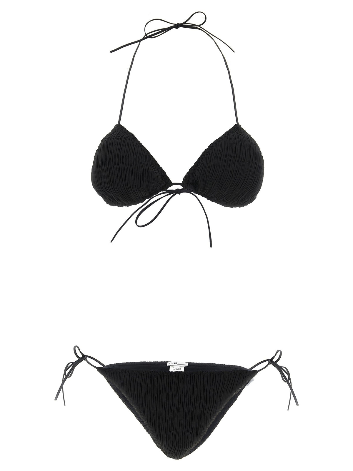 'Triangle Plisse' bikini