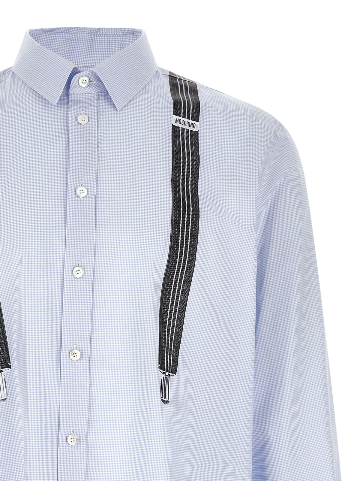 Trompe-l'œil print shirt