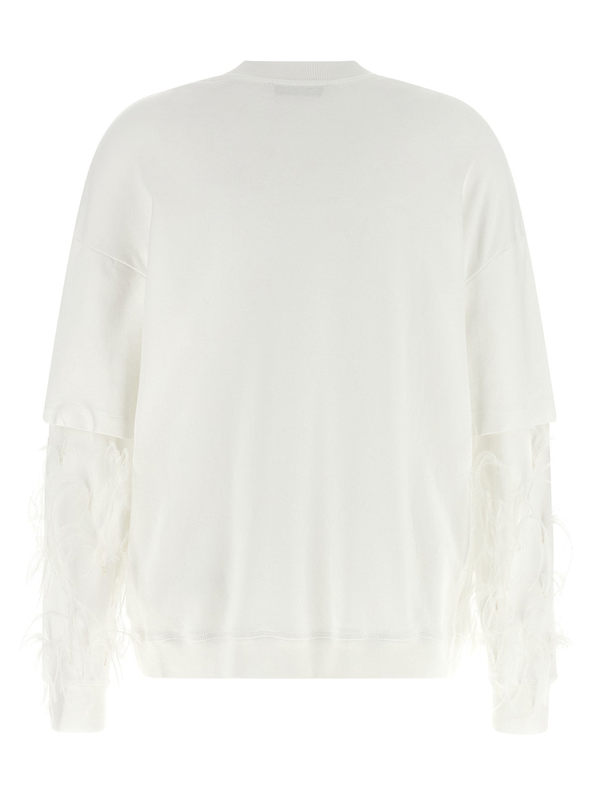 'Troy' feather sweatshirt