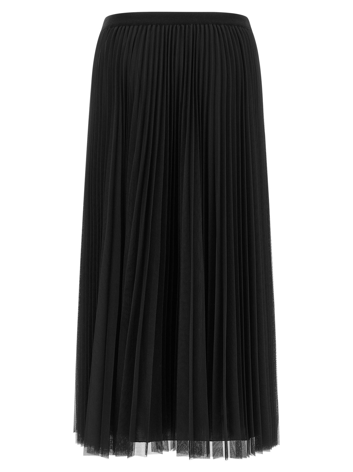 Tulle pleated skirt
