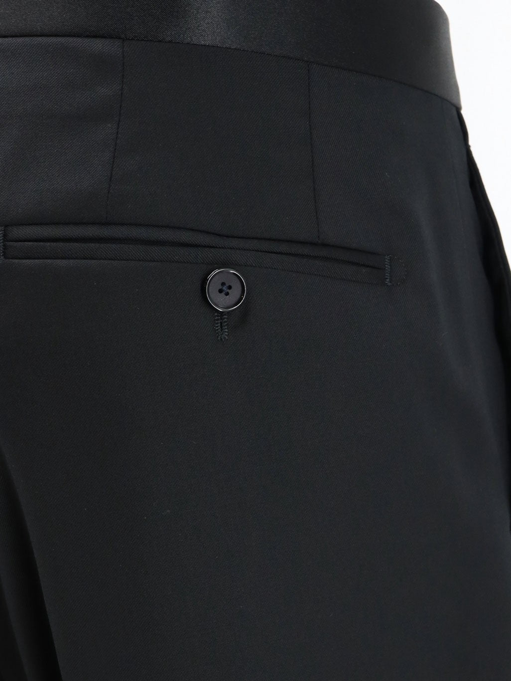 Tuxedo virgin wool trousers