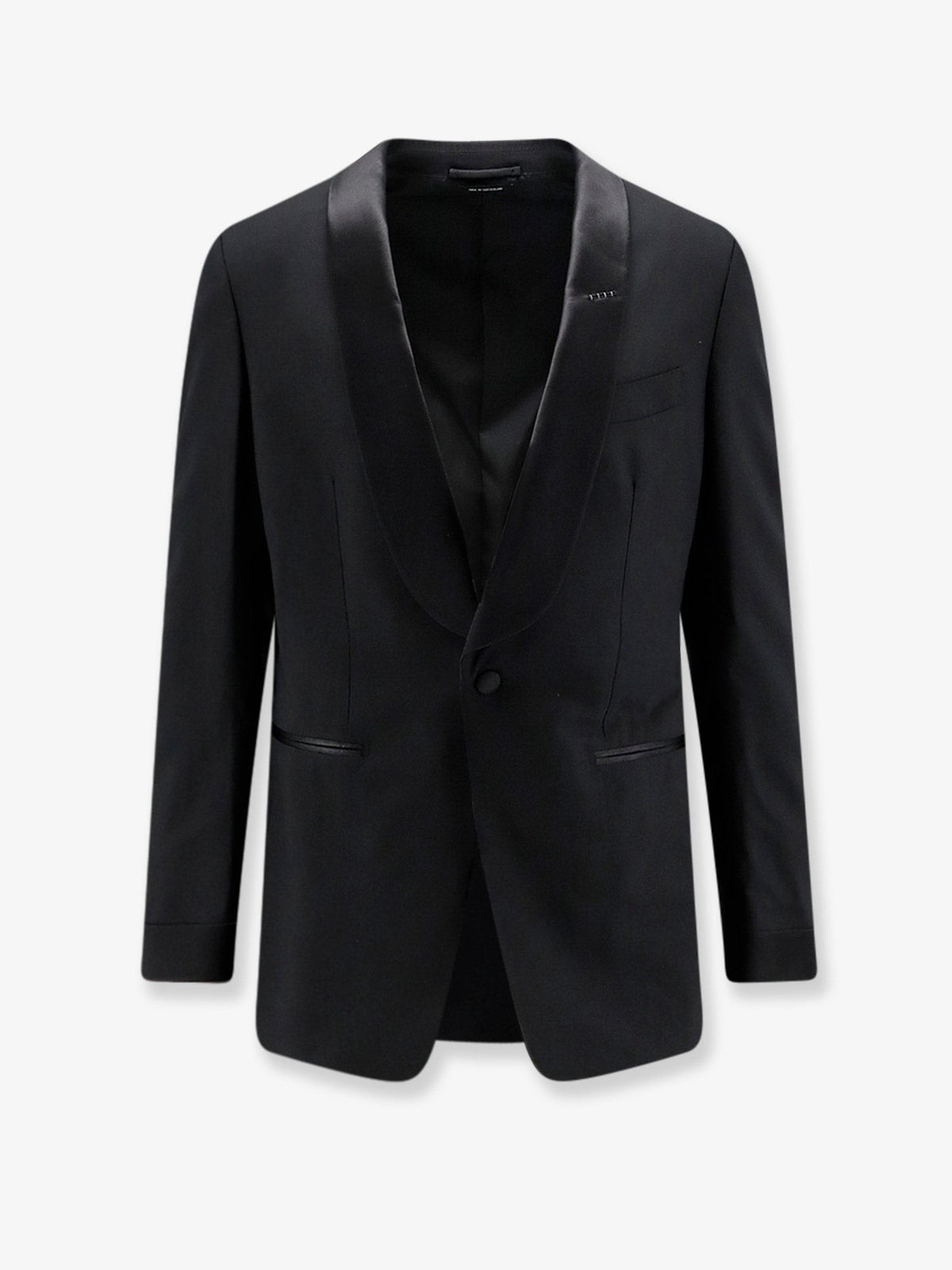 Tuxedo wool blazer