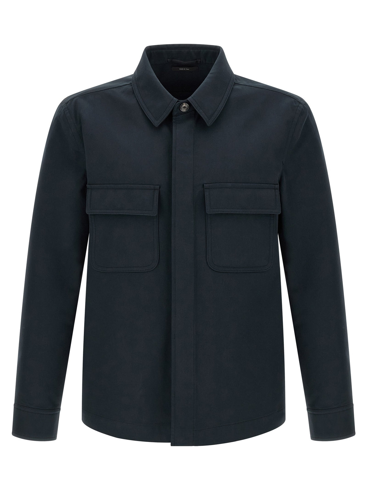 Twill overshirt
