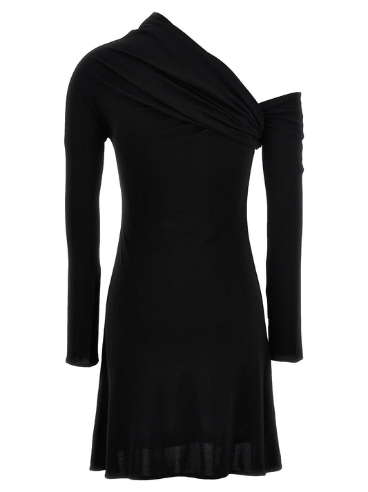 'Twist Crepe Mini' dress