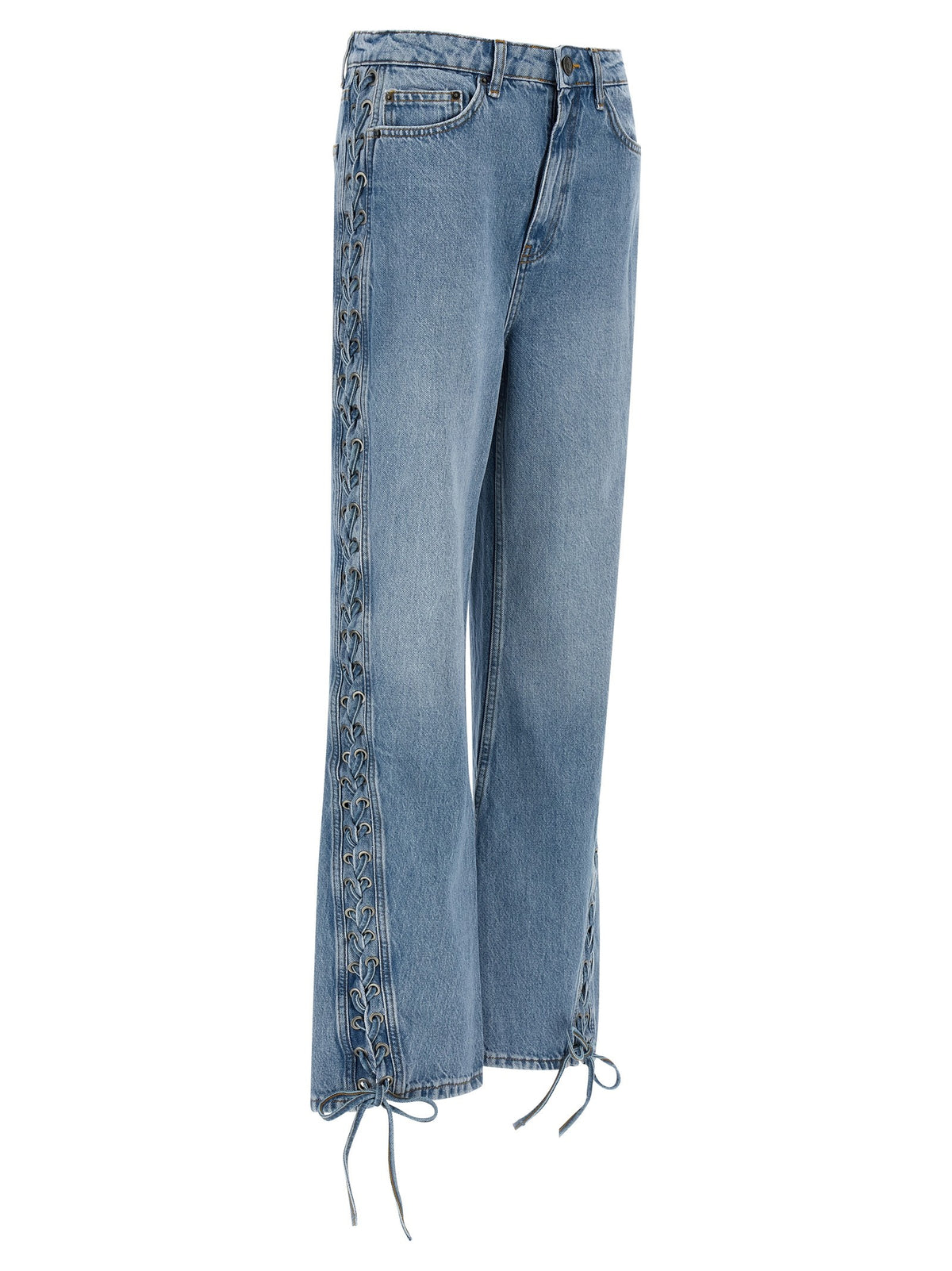 'Twisted lacing' jeans