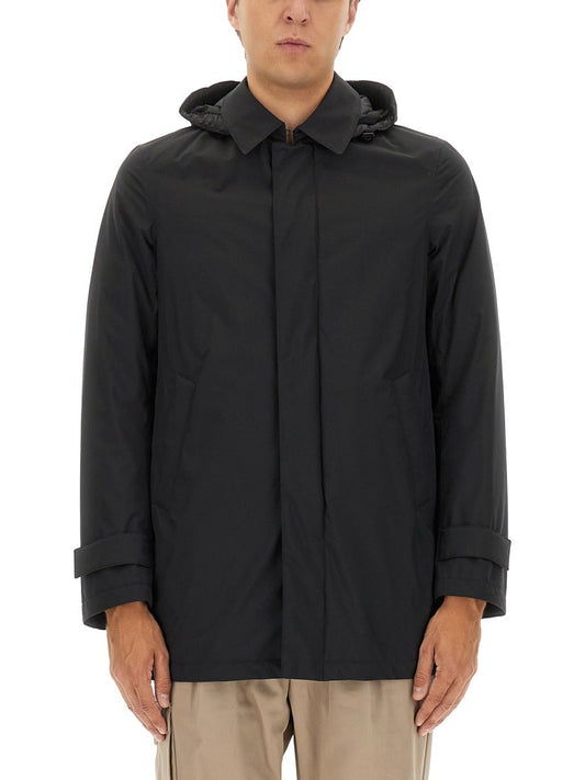 TWO-LAYER "WINDSTOPPER" LONG PARKA