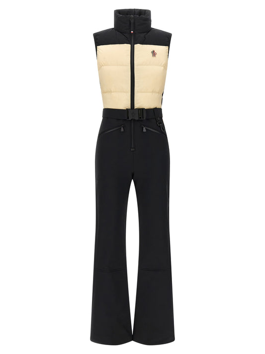 Two-tone ski suit