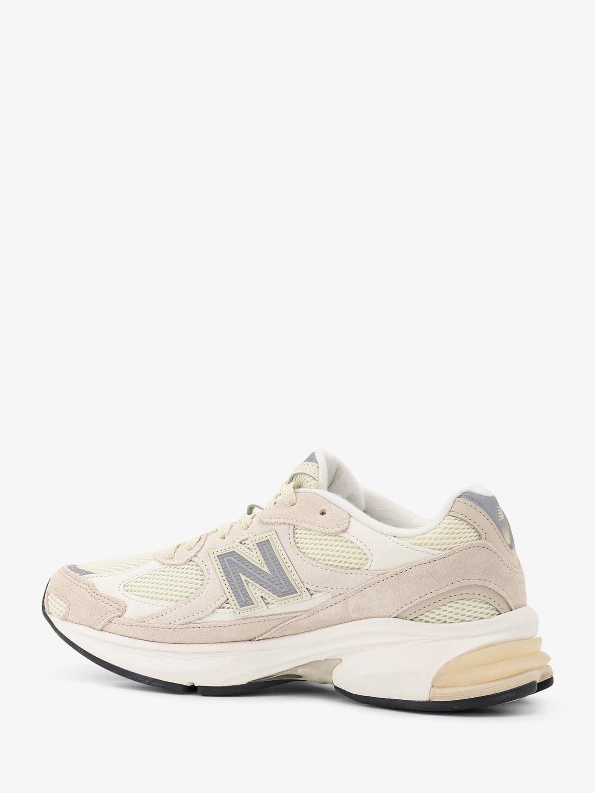 U2010 mesh and suede sneakers with side logo