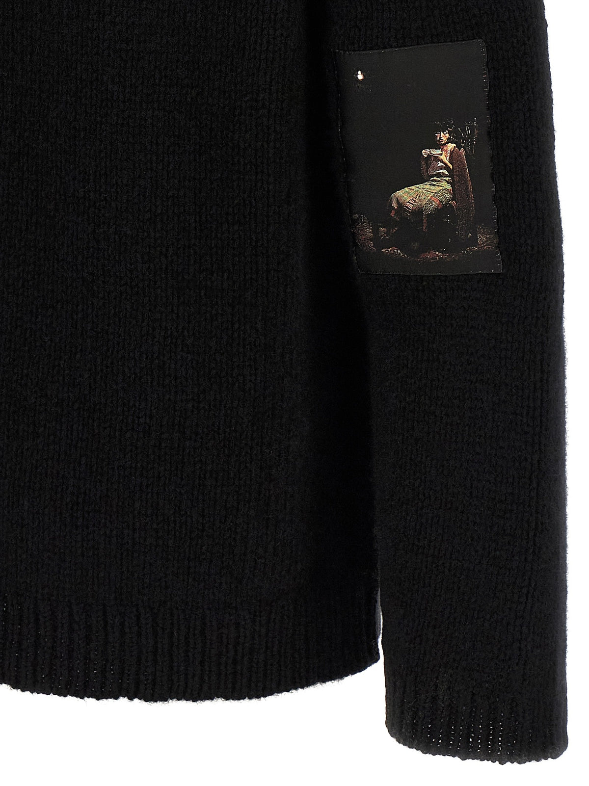 'UC2F4908' sweater featuring works by Cindy Sherman